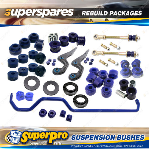 Front Superpro Suspenison Bush Kit for Nissan Patrol Y61 GU Cab Coil Leaf ABS