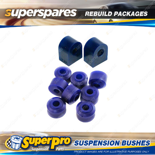 Front Superpro Suspenison Bush Kit for Nissan Patrol Y60 GQ Cab Leaf Leaf 88-97