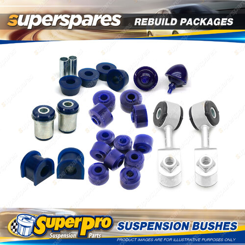 Front Superpro Suspenison Bush Kit for Toyota Hiace LH RZH 100 103 113 125 96-05