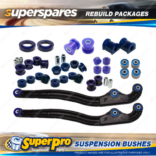 Front Superpro Suspenison Bush Kit for Toyota Landcruiser 80 Series 90-92