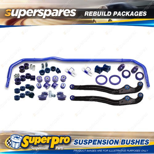 Front Superpro Suspenison Bush Kit for Toyota Landcruiser 79 Series 07-on