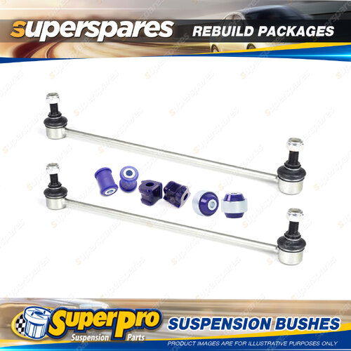 Front SuperPro Suspenison Bush Kit for Toyota Prius W30 2009-2015