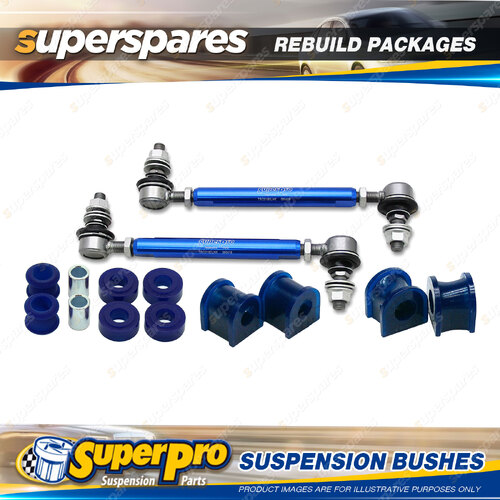 Front + Rear SuperPro Suspenison Bush Kit for Ford Cougar SW SX 1999-2003