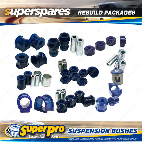 Front + Rear SuperPro Suspenison Bush Kit for Ford Escort Mk 3 Mk 4 RS Cosworth