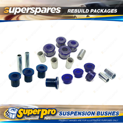 Front + Rear Superpro Suspenison Bush Kit for Ford F-150 2WD 1968-2008