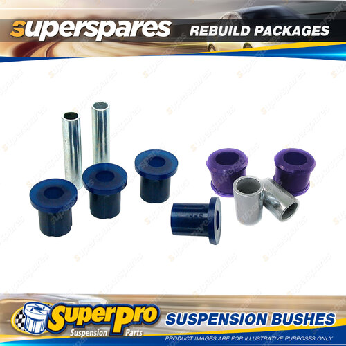 Front + Rear SuperPro Suspenison Bush Kit for Ford F-250 2WD 2001-2004