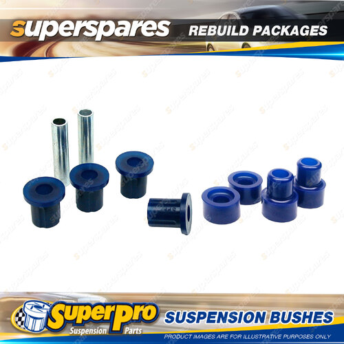 Front + Rear SuperPro Suspenison Bush Kit for Ford F-350 2WD 1/1974 - 11/1975