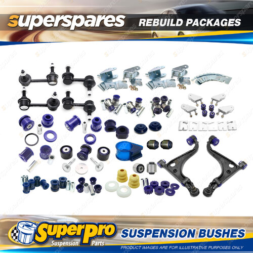 Front + Rear SuperPro Suspenison Bush Kit for Ford Fairlane AU Series 99-02