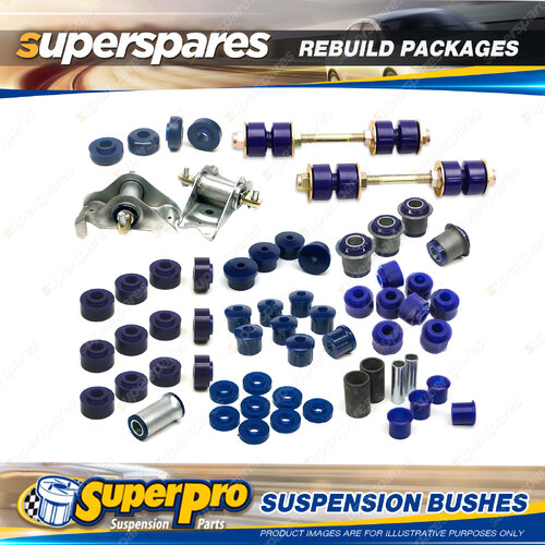 Front + Rear Superpro Suspenison Bush Kit for Ford Falcon XK XL 1960-1964