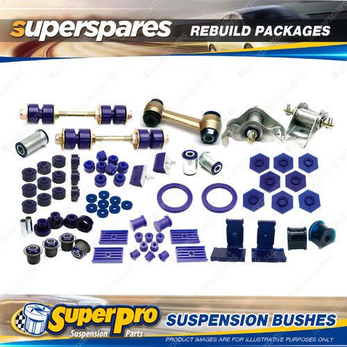 Front + Rear SuperPro Suspenison Bush Kit for Ford Falcon XG Utility Van 96-99