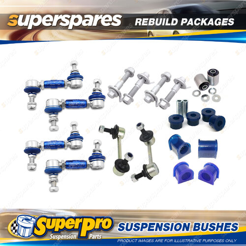 Front Rear Superpro Suspenison Bush Kit for Ford Telstar AX AY TX5 2WS 4WS 92-96