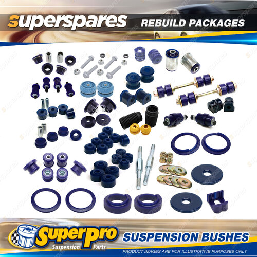 Front + Rear SuperPro Suspenison Bush Kit for Holden Caprice VR VS 1990 - 1999