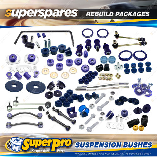 Front + Rear Superpro Suspenison Bush Kit for Holden Caprice WH 2000 - 2006