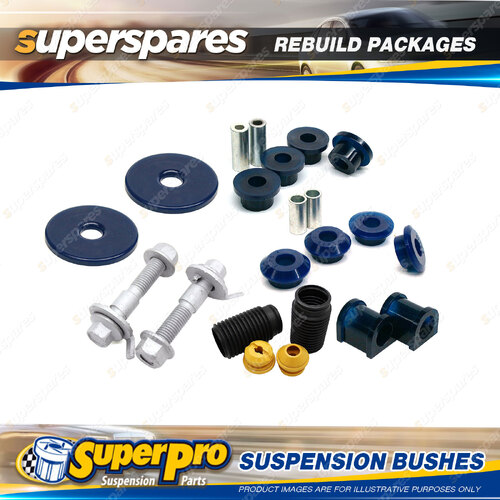 Front + Rear SuperPro Suspenison Bush Kit for Holden Combo SB 1996-2002