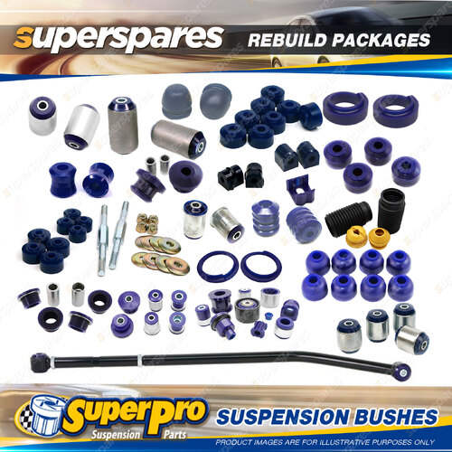 Front + Rear Superpro Suspenison Bush Kit for Holden Commodore VG VP Ute 88-1993