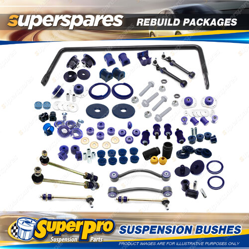 Front + Rear Superpro Suspenison Bush Kit for Holden Commodore VU Ute 2000-2002