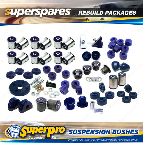 Front Rear Superpro Suspenison Bush Kit for Holden Torana LH LX L34 A9X UC 74-80