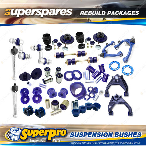 Front + Rear SuperPro Suspenison Bush Kit for Mitsubishi Challenger PB 2008-2015