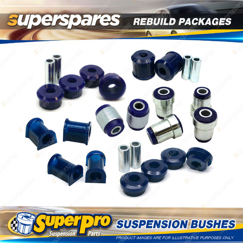 Front + Rear SuperPro Suspenison Bush Kit for Mitsubishi Galant VR4 HJ 1992-1996