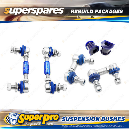 Front + Rear Superpro Suspenison Bush Kit for Mitsubishi Galant EC5W Wagon 96-02