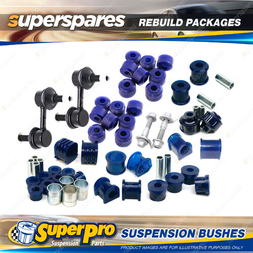 Front + Rear SuperPro Suspenison Bush Kit for Mitsubishi Lancer CC 1992-1996