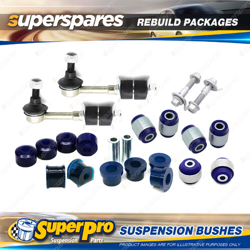 Front + Rear SuperPro Suspenison Bush Kit for Mitsubishi Lancer CG CH CS 2002-07