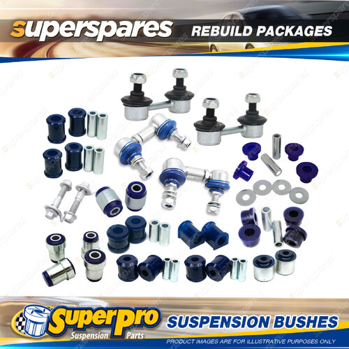 Front + Rear SuperPro Suspenison Bush Kit for Mitsubishi Magna TE TF Sedan 97-99