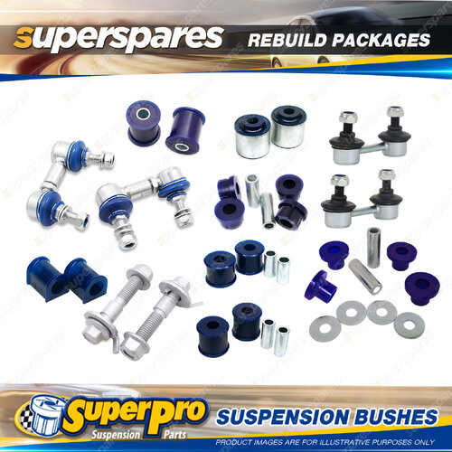 Front + Rear SuperPro Suspenison Bush Kit for Mitsubishi Magna TL TW Wagon 03-05