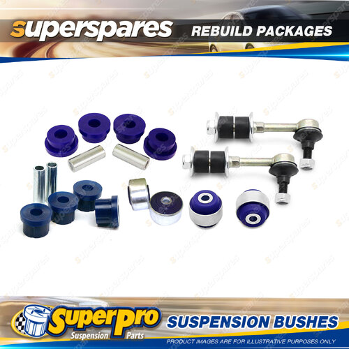 Front + Rear SuperPro Suspenison Bush Kit for Mitsubishi Outlander ZE ZF 03-2006