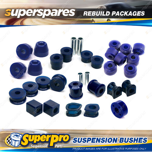 Front + Rear SuperPro Suspenison Bush Kit for Nissan Datsun 260Z S30 1974-1978