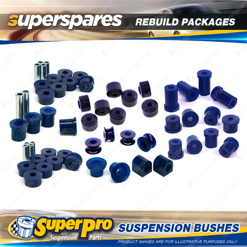 Front Rear Superpro Suspenison Bush Kit for Nissan Datsun Sunny B310 VB310 79-83