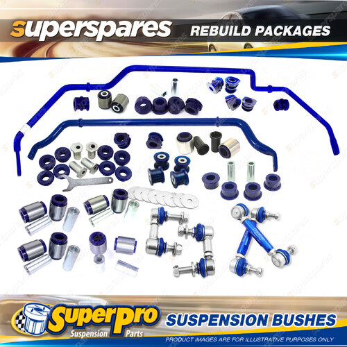 Front + Rear Superpro Suspenison Bush Kit for Nissan Gt-R R35 2009-on