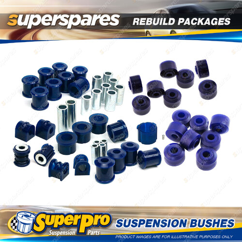 Front + Rear Superpro Suspenison Bush Kit for Nissan Pintara U12 1989-1992