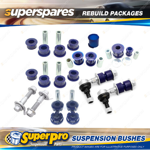 Front + Rear Superpro Suspenison Bush Kit for Nissan Pulsar N16 2000-2006