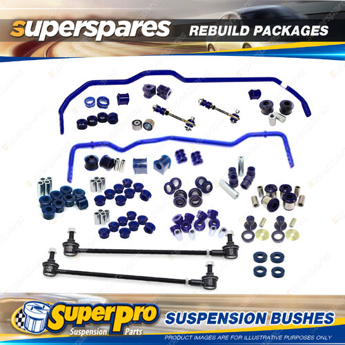 Front Rear Superpro Suspenison Bush Kit for Nissan Skyline R33 RWD Non GTS 93-98