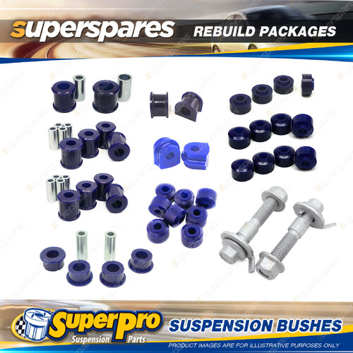 Front + Rear Superpro Suspenison Bush Kit for Nissan Terrano Ii R20 1996-2000