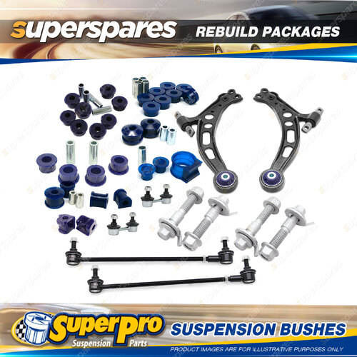 Front + Rear SuperPro Suspenison Bush Kit for Toyota Camry XV10 1993-1997