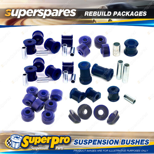 Front + Rear Superpro Suspenison Bush Kit for Toyota Celica TA22 1971-1976