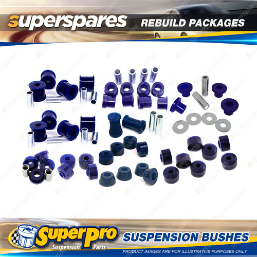 Front + Rear SuperPro Suspenison Bush Kit for Toyota Celica RA60 RA61 RA65 81-85