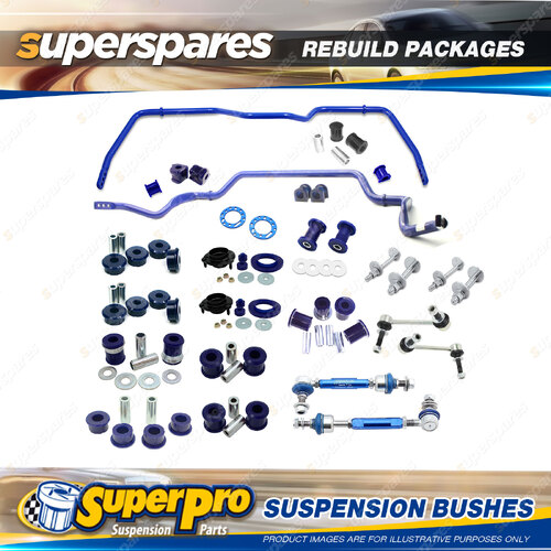 Front + Rear Superpro Suspenison Bush Kit for Toyota Fj Cruiser GSJ15 4WD 06-09