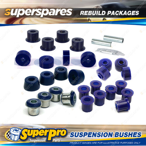 Front Rear Superpro Suspenison Bush Kit for Toyota Hilux LN RN 30 31 40 41 78-87