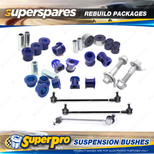 Front + Rear SuperPro Suspenison Bush Kit for Toyota Rav 4 XA20 07/2000-07/2003