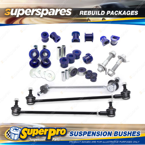 Front + Rear SuperPro Suspenison Bush Kit for Toyota Rav 4 XA20 8/2003 - 11/2005