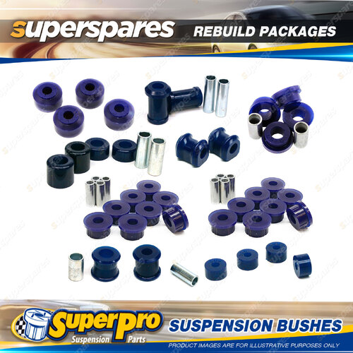 Front + Rear Superpro Suspenison Bush Kit for Toyota Tercel AL25 1982-1986