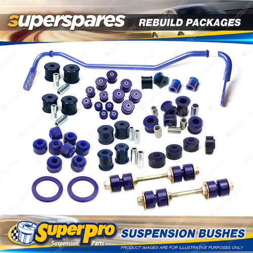 Full Rear Superpro Suspenison Bush Kit for Ford Fairlane NA 1988-1999