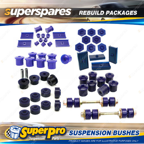 Rear SuperPro Suspenison Bush Kit for Ford Falcon XR XT 1966-1968