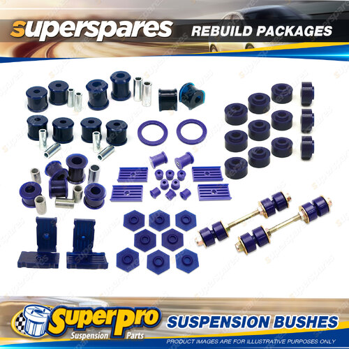 Rear SuperPro Suspenison Bush Kit for Ford Falcon XE XF 1982-1988