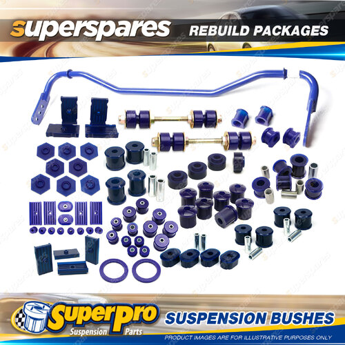 Full Rear Superpro Suspenison Bush Kit for Ford Falcon EA 1988-1998