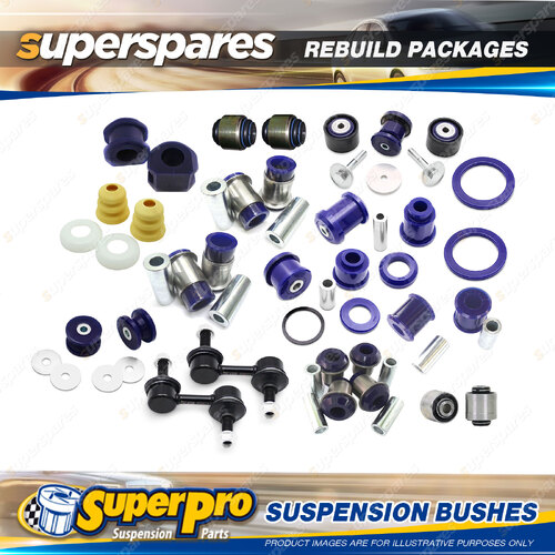 Rear SuperPro Suspenison Bush Kit for Ford Falcon AU I II III Sedan IRS 98-02