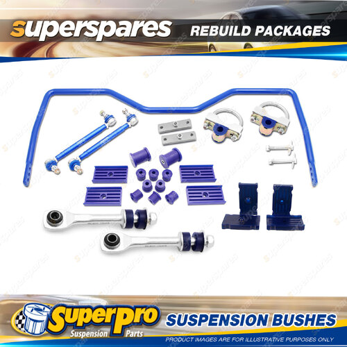 Rear Superpro Suspenison Bush Kit for Ford Falcon BA BF Wagon Ute Cab Non RTV